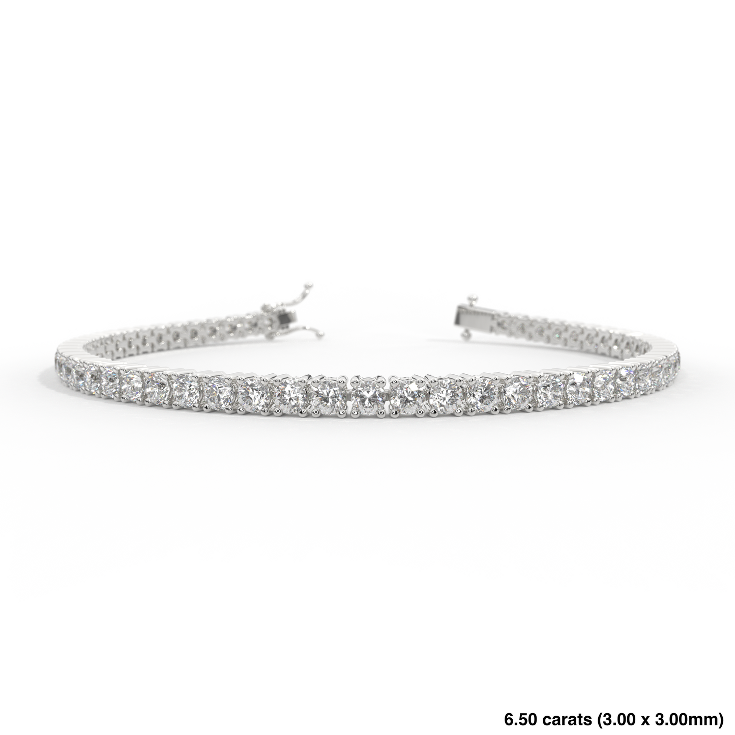 Diamond Tennis Bracelet 14K White Gold