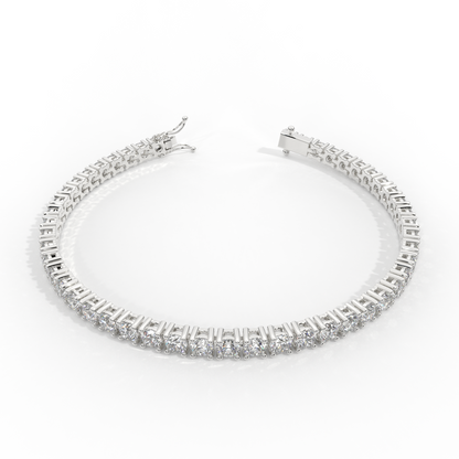 Diamond Tennis Bracelet 14K White Gold